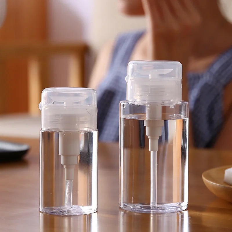 Nail Refillable Press Pump Bottles