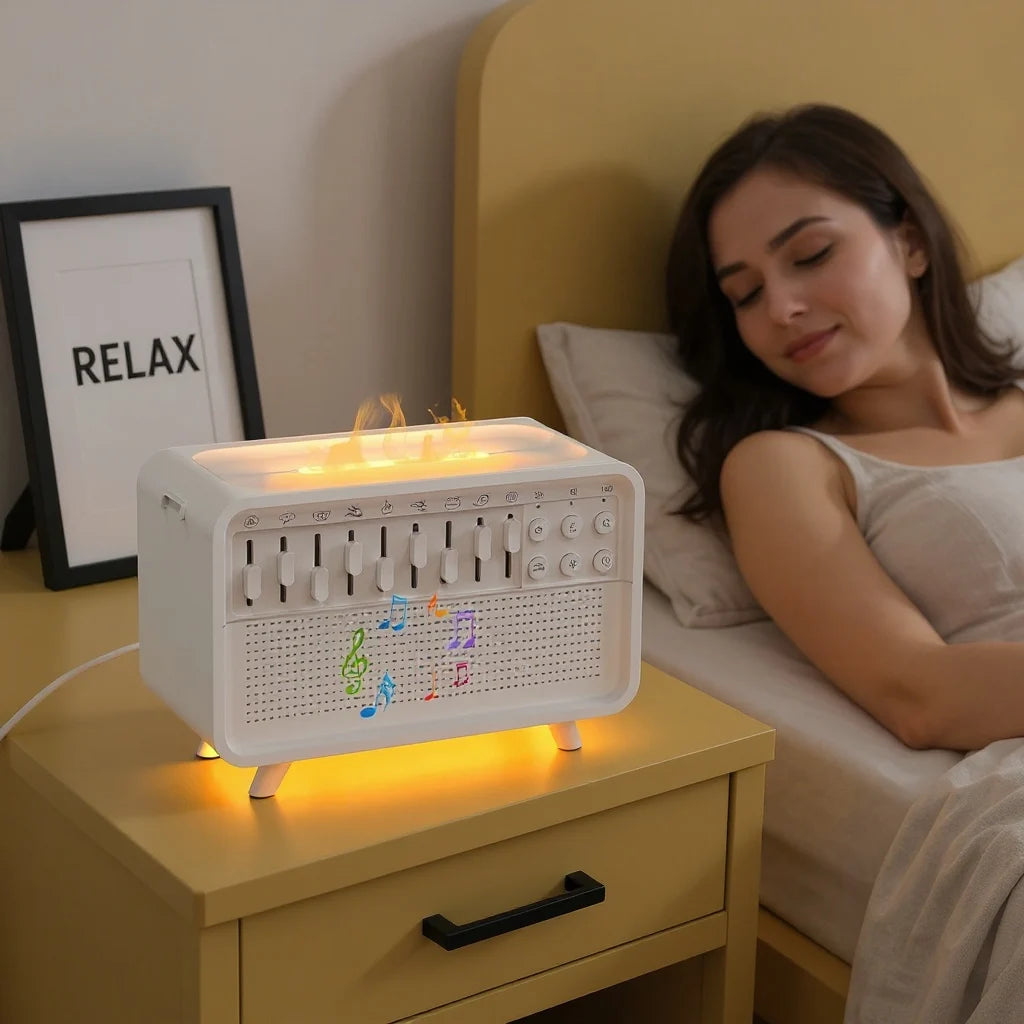 Bluetooth Noise Machine with Aroma Diffuser and Humidifier