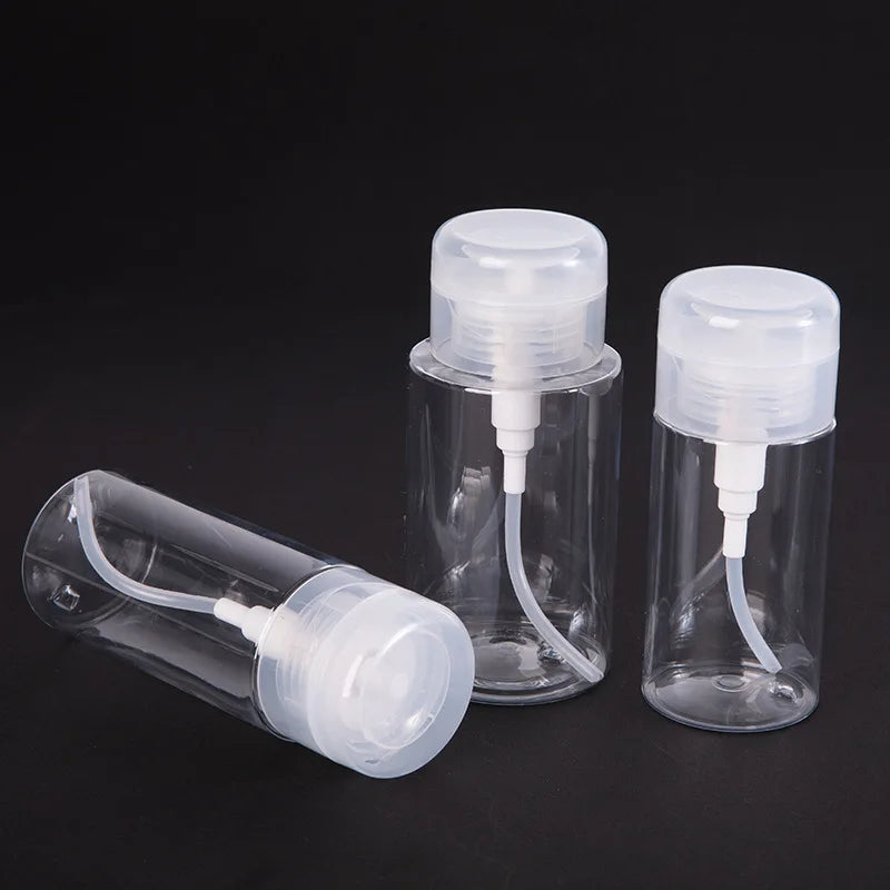 Nail Refillable Press Pump Bottles