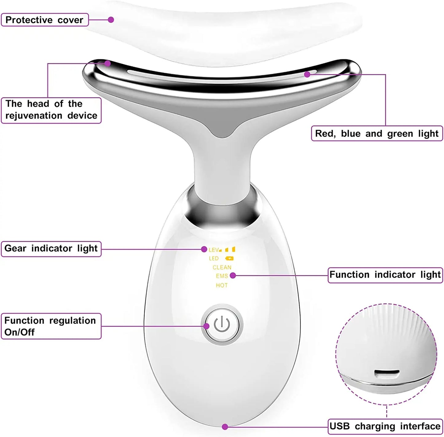 Glow Neck Pro - Neck Massager Facial