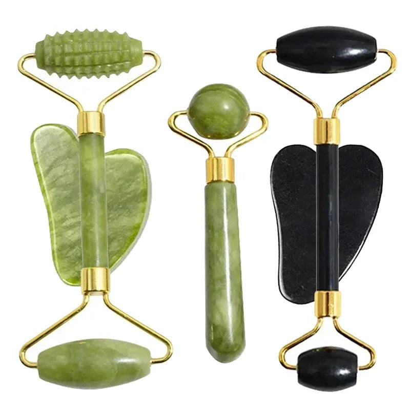 Natural Jade Roller & Gua Sha