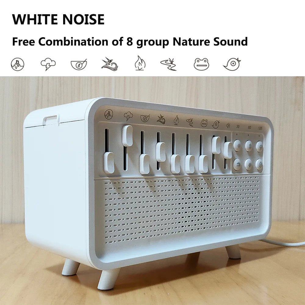Bluetooth Noise Machine with Aroma Diffuser and Humidifier
