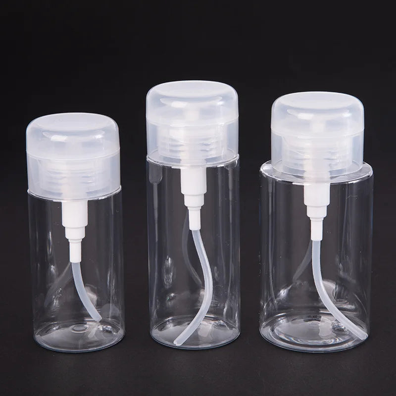 Nail Refillable Press Pump Bottles