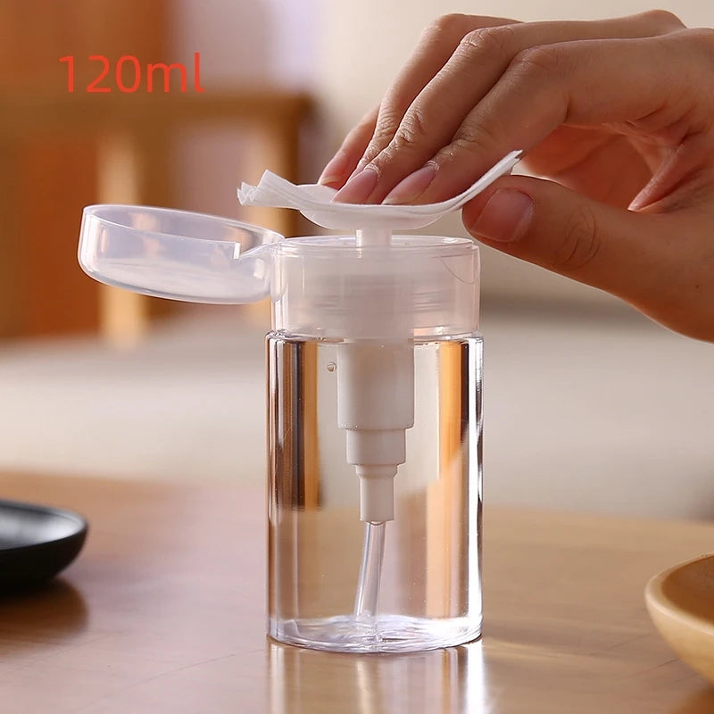 Nail Refillable Press Pump Bottles