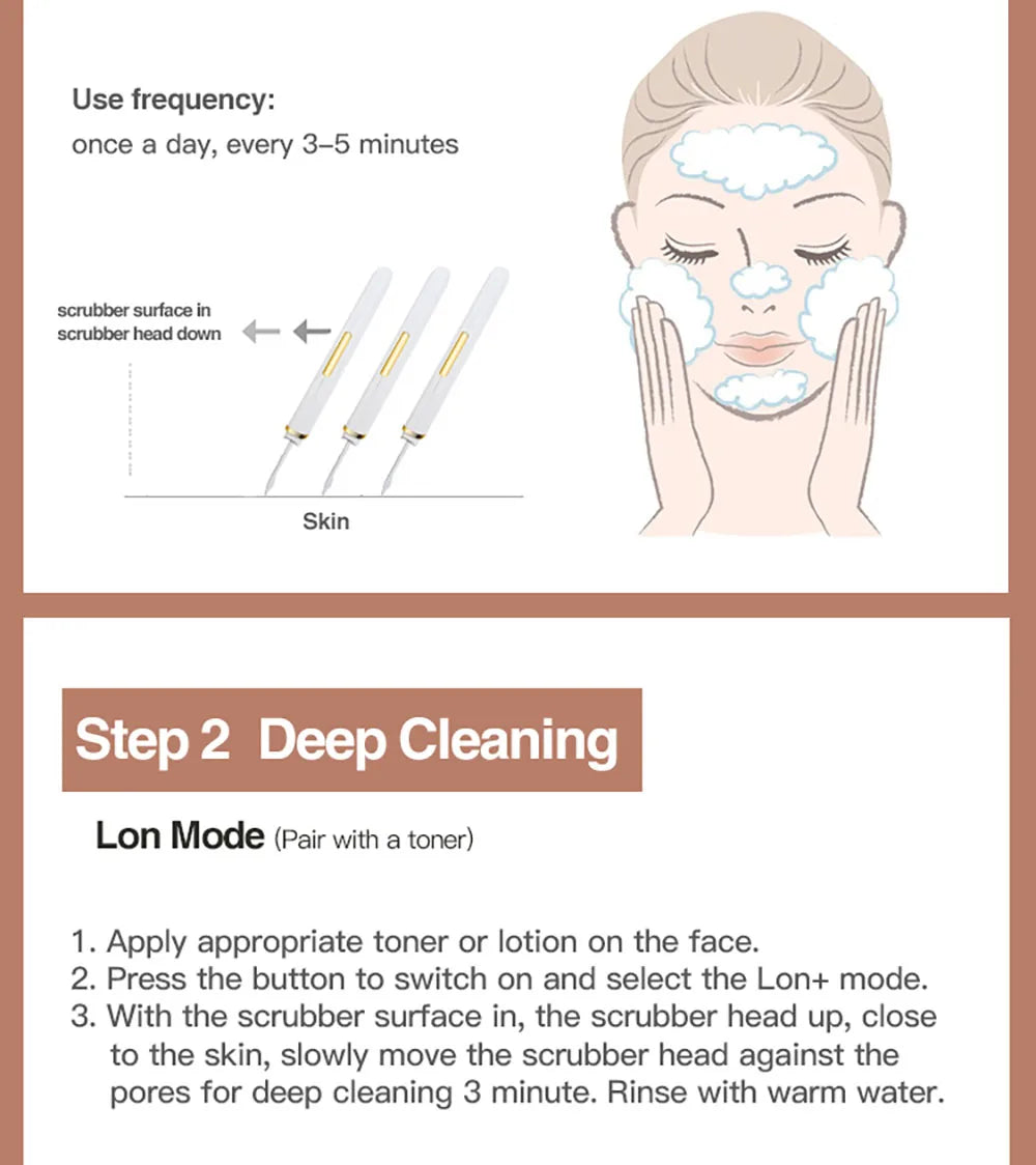 Xiaomi Youpin Ultrasonic Skin Scrubber