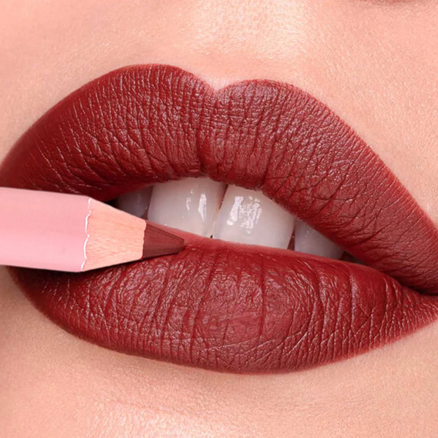 Matte lip liner pencil