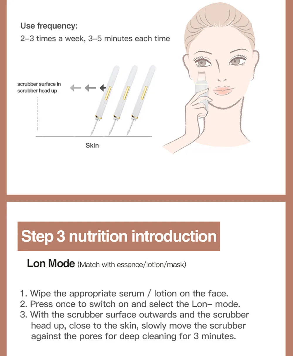 Xiaomi Youpin Ultrasonic Skin Scrubber