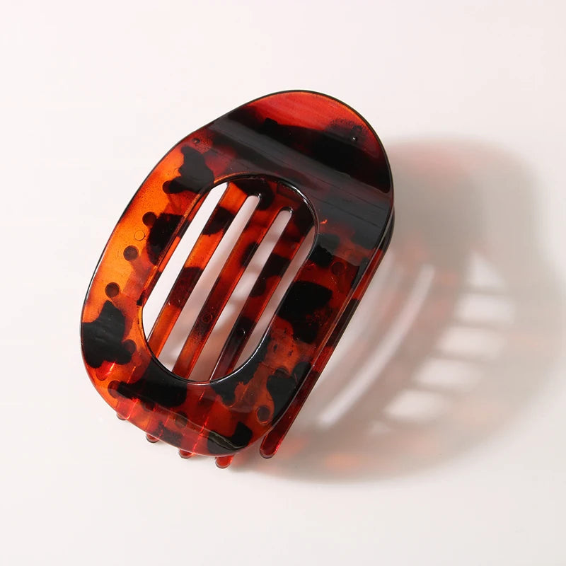 Floral Hair Clip – Stylish Claw Clip with Strong Grip
