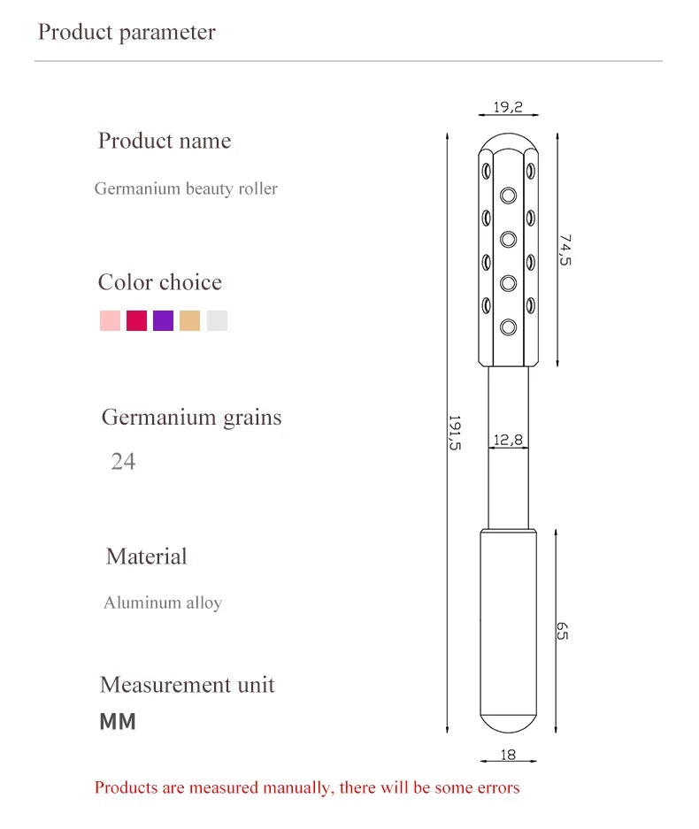 Germanium Face Massage Roller