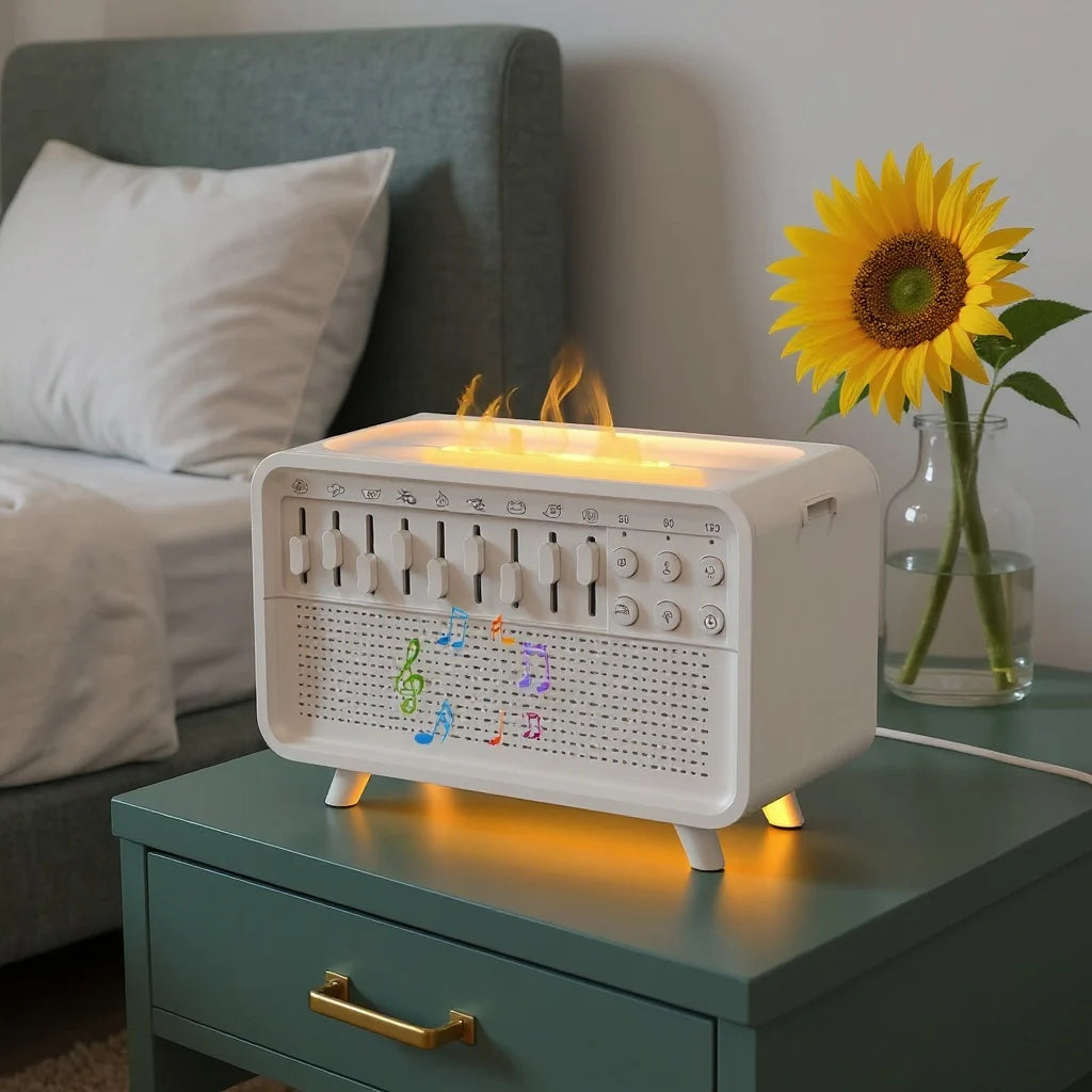 Bluetooth Noise Machine with Aroma Diffuser and Humidifier