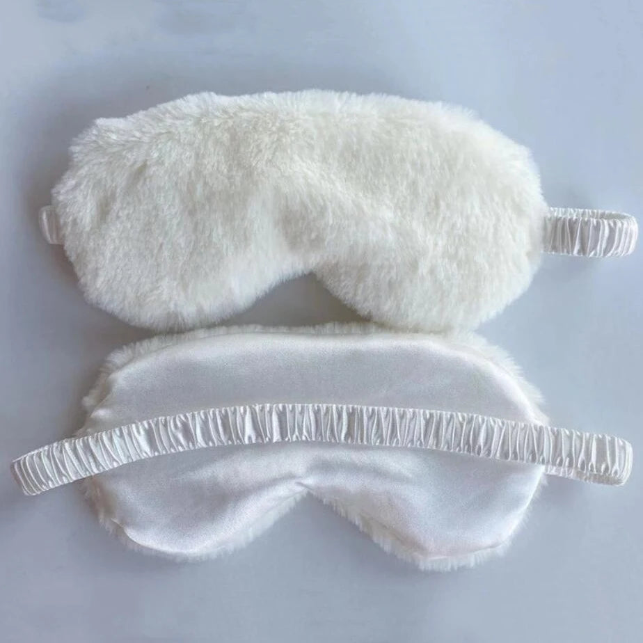 ๐ Cute Plush Love Cloud Sleeping Mask ๐