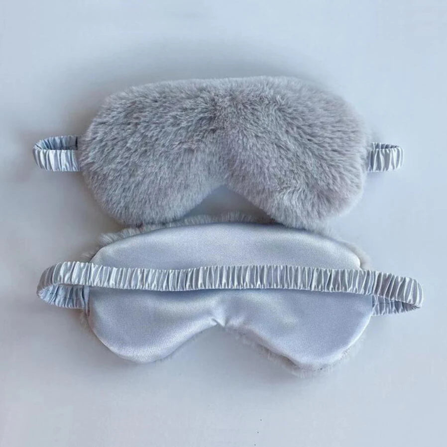 ๐ Cute Plush Love Cloud Sleeping Mask ๐