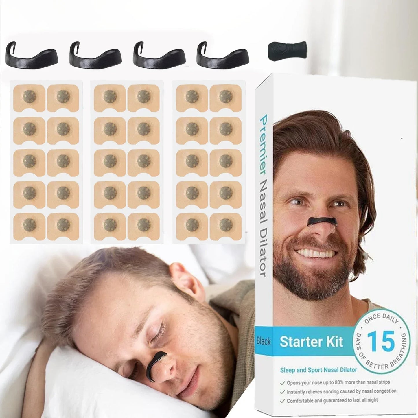 Magnetic Nasal Breathing Dilators Kits