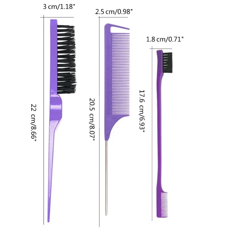 ✨ 3pcs Hair Styling Comb Set ✨