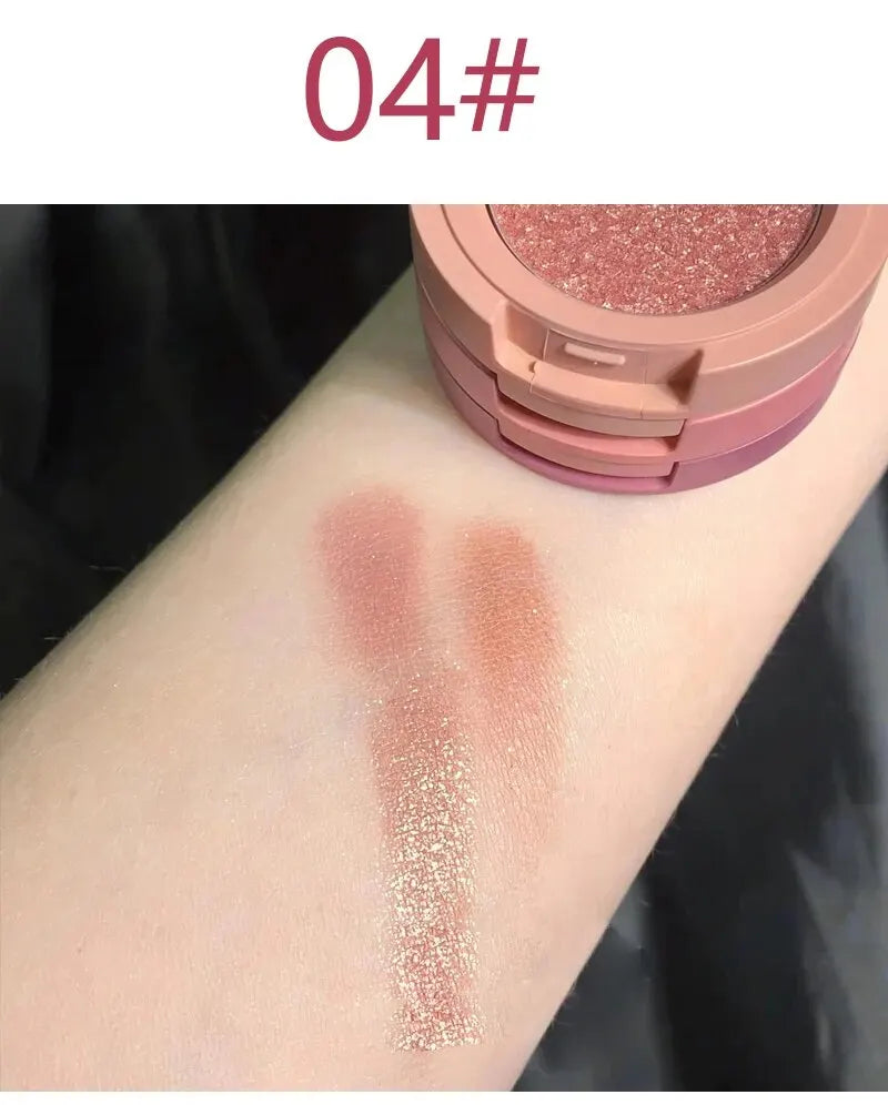 ๐ Warna Cute Nude Glitter Eyeshadow Palette ๐