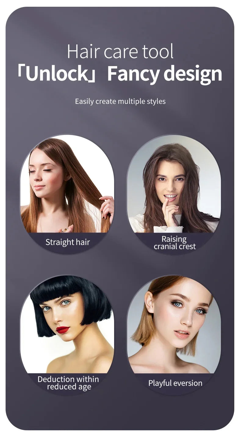 Cordless portable hair straightener