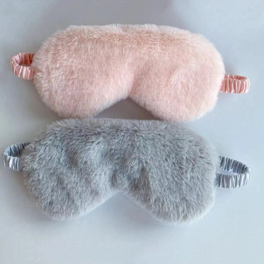 ๐ Cute Plush Love Cloud Sleeping Mask ๐