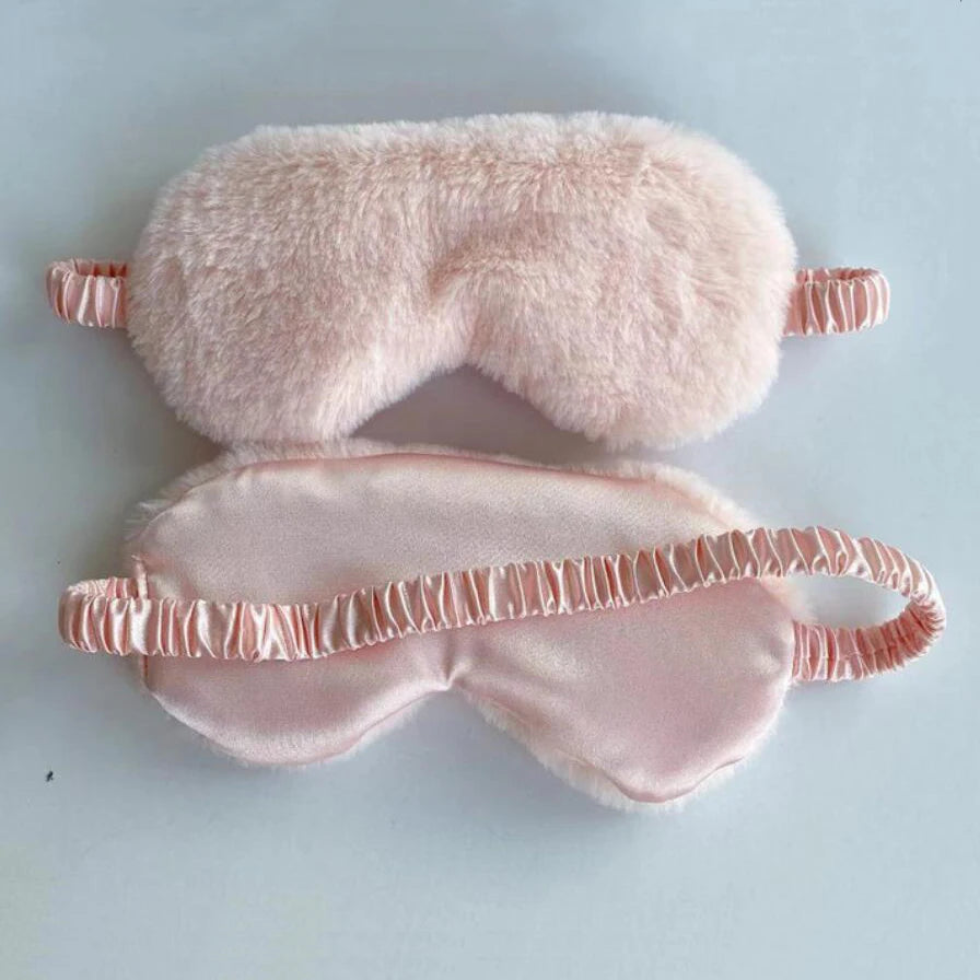 ๐ Cute Plush Love Cloud Sleeping Mask ๐
