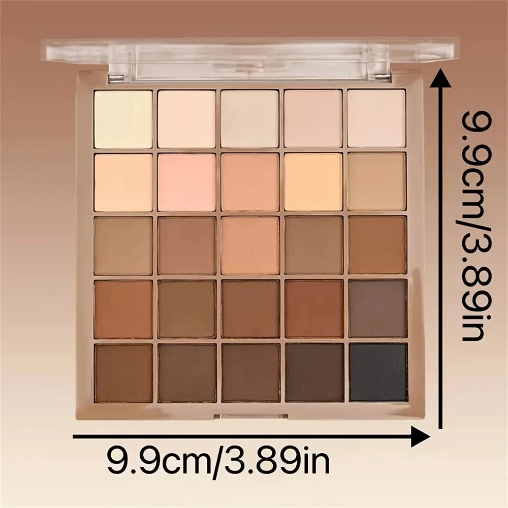 Eyeshadow palette with 25 colors