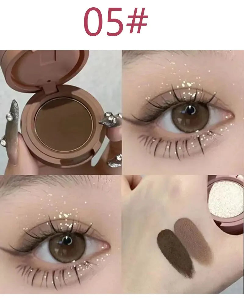 ๐ Warna Cute Nude Glitter Eyeshadow Palette ๐