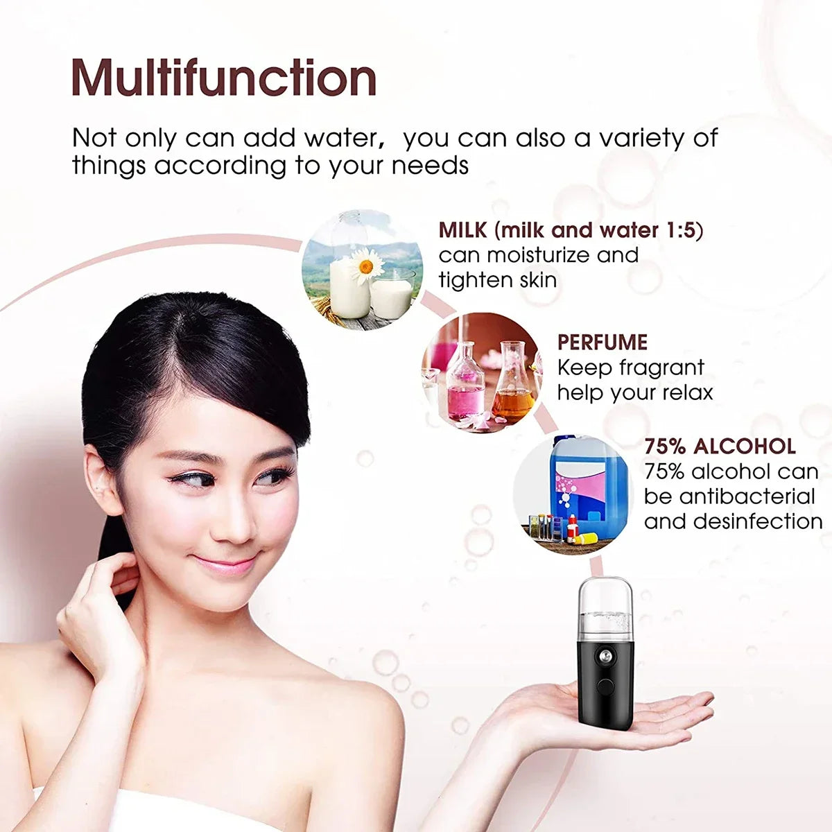 USB Portable Mini Sprayer Face