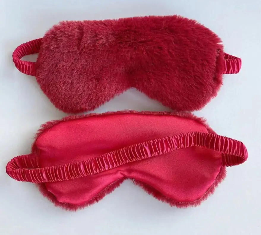 ๐ Cute Plush Love Cloud Sleeping Mask ๐