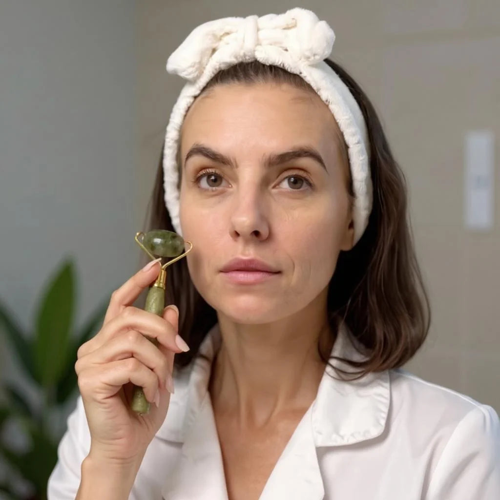 Natural Jade Roller & Gua Sha