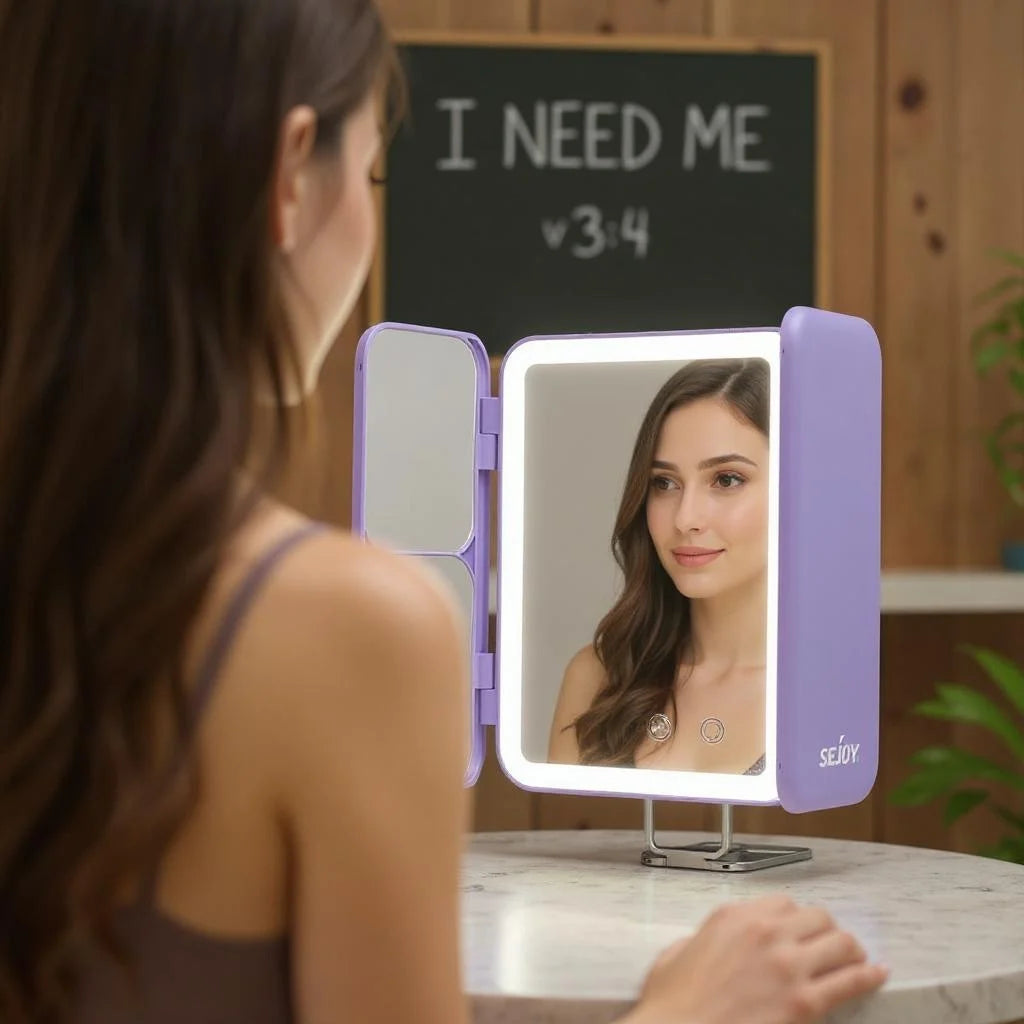 Sejoy Travel Makeup Vanity Mirror
