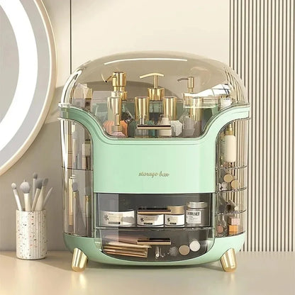 ✨ Transparent Desktop Makeup & Jewelry Organizer ✨