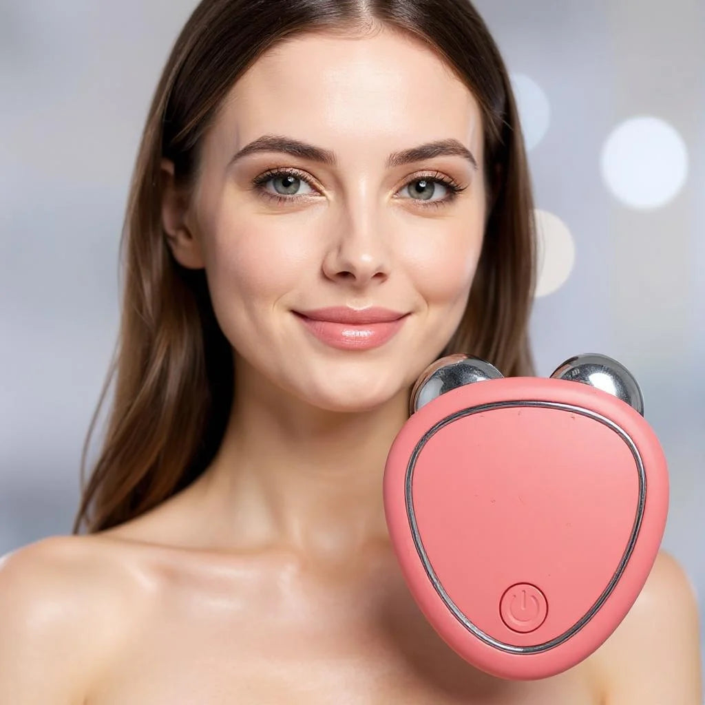 EMS Face Lifting Machine Facial Massager Microcurrent Roller