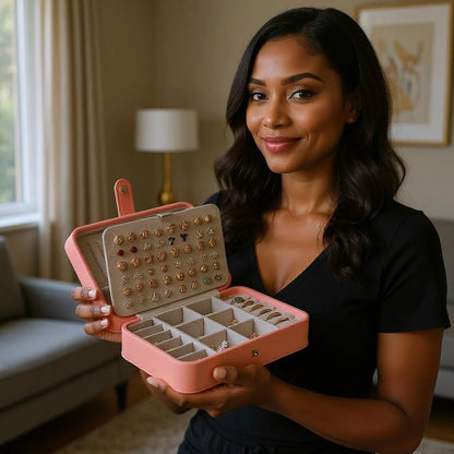 Portable Jewelry Storage Box