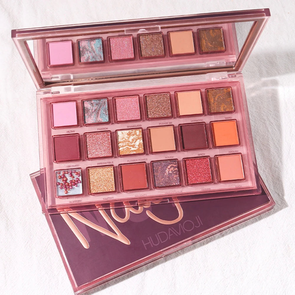 18 Colours Pomegranate Seeds Eyeshadow Palette