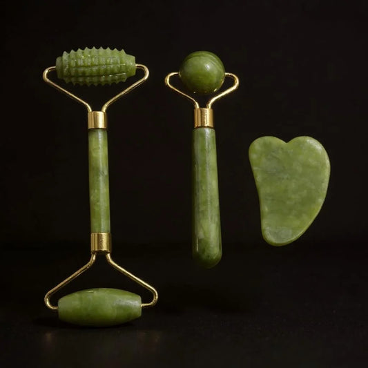 Natural Jade Roller & Gua Sha