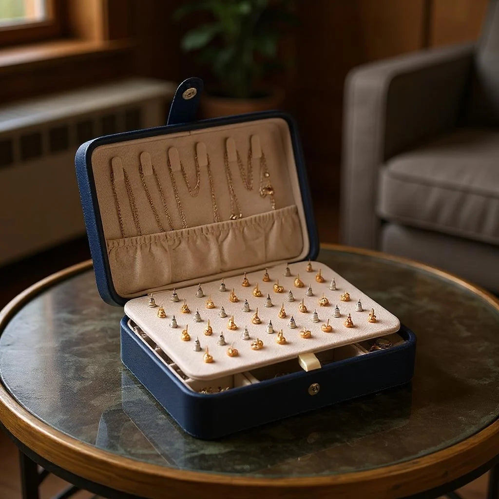 Portable Jewelry Storage Box