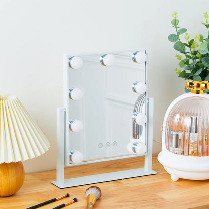 Hollywood Vanity Mirror with Dimmable LED Bulbs