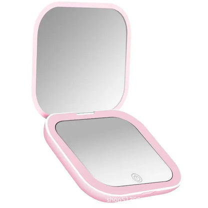 Mini LED Folding Makeup Mirror