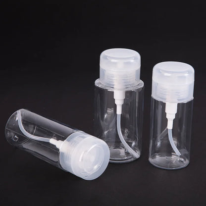 Nail Refillable Press Pump Bottles
