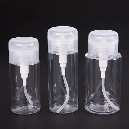 Nail Refillable Press Pump Bottles