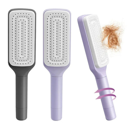 Retractable hairbrush