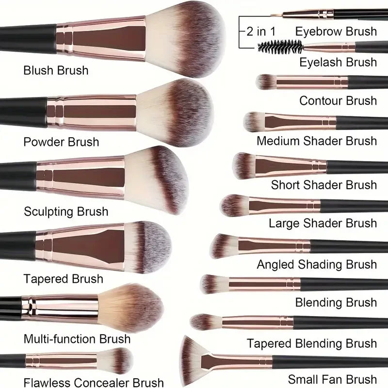 Professional Makeup Brushes Set