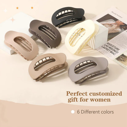 Floral Hair Clip – Stylish Claw Clip with Strong Grip