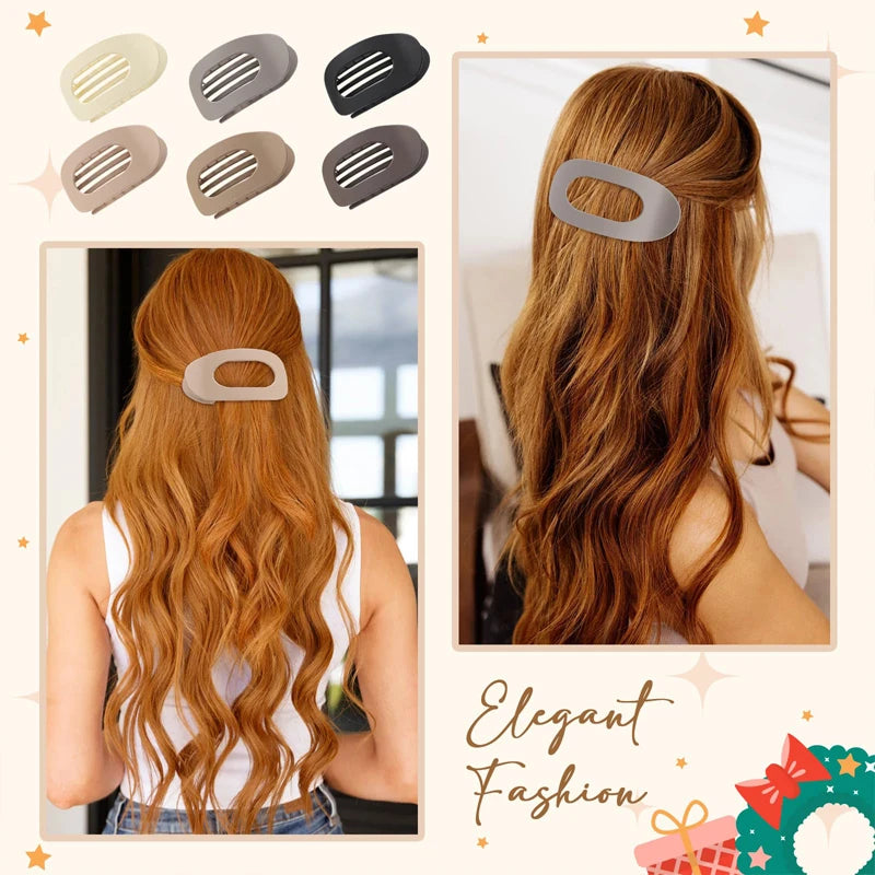 Floral Hair Clip – Stylish Claw Clip with Strong Grip