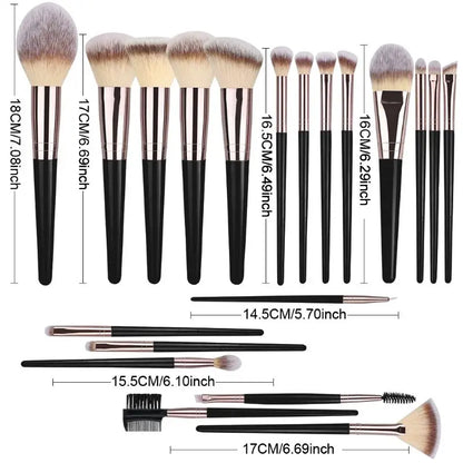 Professional Makeup Brushes Set