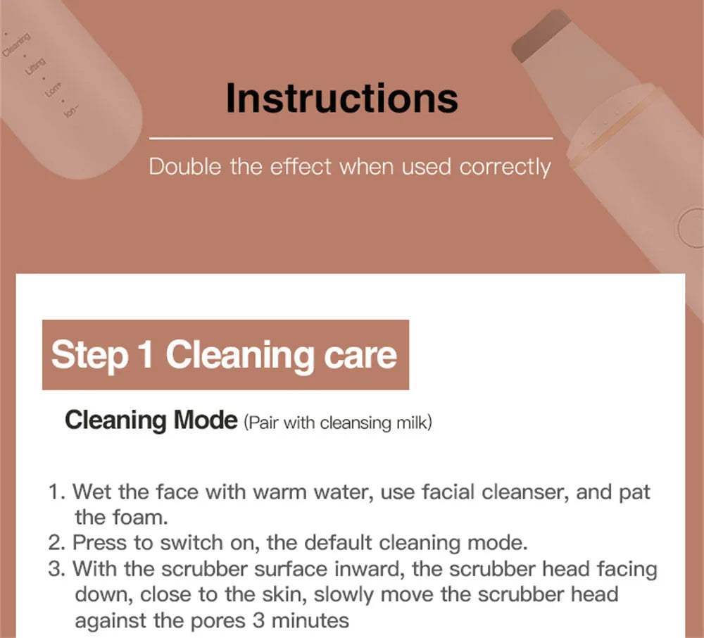 Xiaomi Youpin Ultrasonic Skin Scrubber