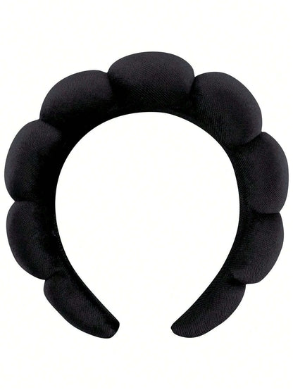 Luxury Fiber Spa Headband & Wristband Set