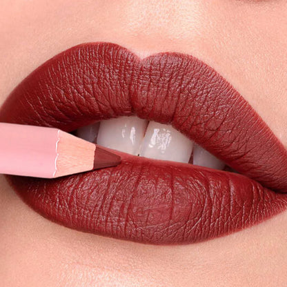 Matte lip liner pencil