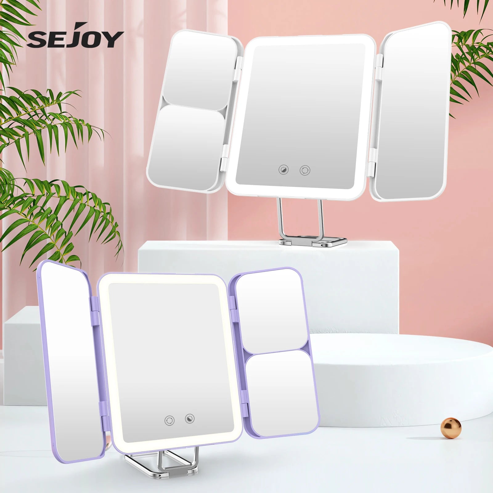 Sejoy Travel Makeup Vanity Mirror