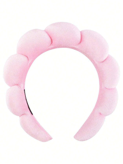 Luxury Fiber Spa Headband & Wristband Set