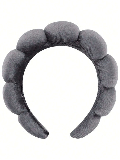 Luxury Fiber Spa Headband & Wristband Set