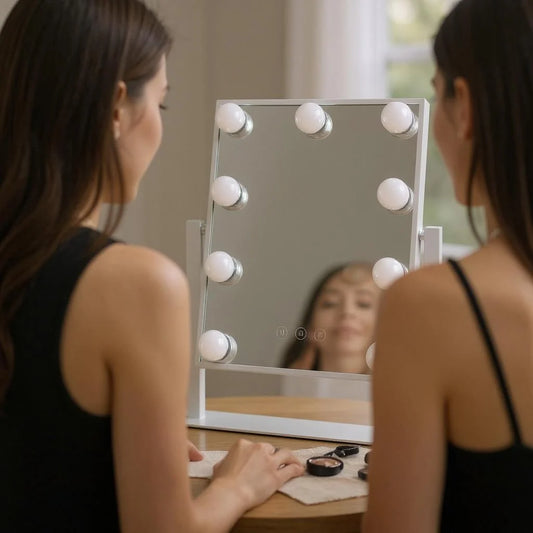 Hollywood Vanity Mirror with Dimmable LED Bulbs
